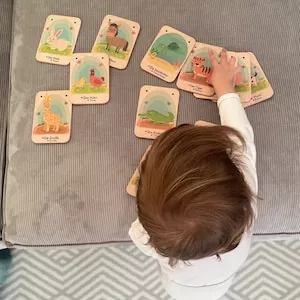 Lernkarten aus Holz Deutsch Montessori Spielzeug | Etsy