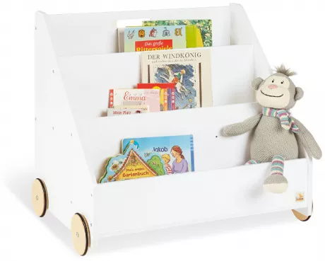 Pinolino Kinder-Bücherregal mit Rollen Lasse - babymarkt.de