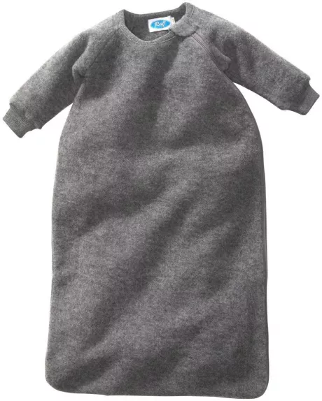 Schlafsack Baby mit Arm Bio-Schurwolle (kbT) Ganzjahr fels von Reiff Strickwaren, Gr.62/68
