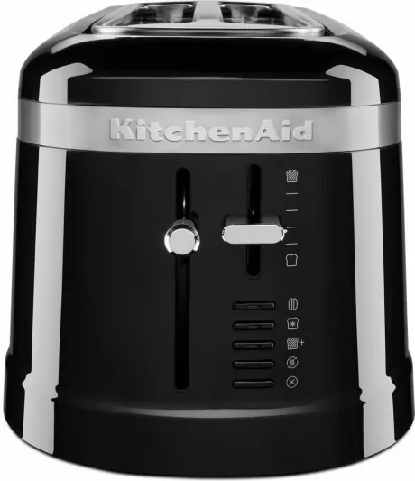 KitchenAid Design 4-Scheiben Langschlitztoaster in onyx schwarz