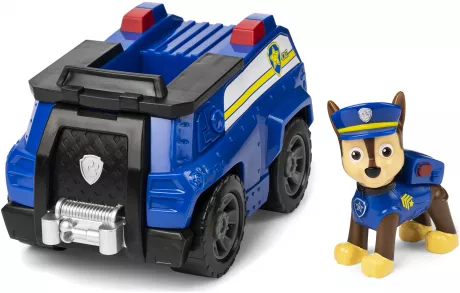 PAW Patrol Polizei-Fahrzeug mit Chase-Figur (Basic Vehicle/Basis Fahrzeug): Amazon.de: Spielzeug