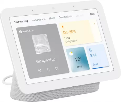 Google Nest Hub 2. generation (chalk) | Elgiganten