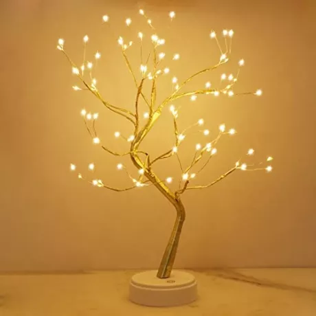 LED Baum Lichter Warmweiß USB Bonsai Baum Licht Verstellbare Äste Batteriebetrieben Dekobaum Belichtet Kleine Baumbeleuchtung Innen Deko (108 Lampenperlen) : Amazon.de: Beleuchtung