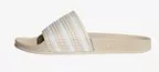 adidas Originals ADILETTE UNISEX - Pantolette flach - white/ftwr white/white/weiß - Zalando.de