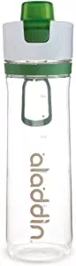 Aladdin Active Hydration Tracker mit Zählring Trinkflasche, Tritan, Grün, 7,9 x 8,1 x 26,9 cm : Amazon.de: Küche, Haushalt & Wohnen