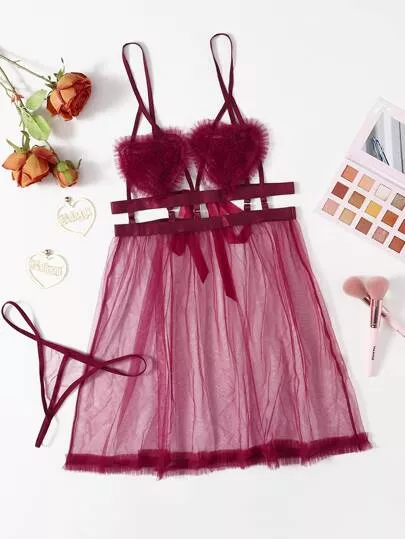 Puro Simples Romântico Lingerie sensual | SHEIN Brasil