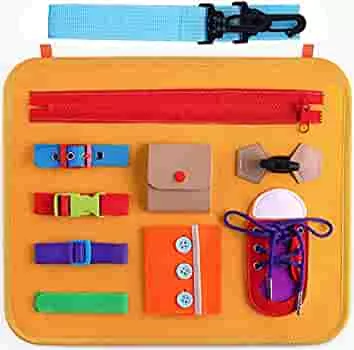Goorder Activity Board from 1 Year Old, Montessori Toy for Baby/Toddler/Children, Busy Board Motor Skills Board, Promotes Fine Motor Skills, Educational Toy Gift for Boys Girls: Amazon.de: Toys & Games