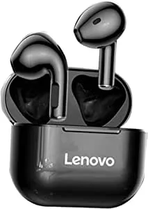 figatia LP40 Pequenos Fones de Ouvido Sem Fio, Fones de Ouvido Bluetooth Carregamento Caso Os Sons Graves Fones de Ouvido Esportivos com Microfone Controle de - Black | Amazon.com.br