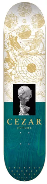 Shape Maple Future Skateboards Gordo Atlas Gold 8.125x31.5"