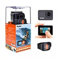 Rollei Actioncam 550 Touch - WiFi Action Cam mit 2" Touchdisplay, 4k Video Auflösung, ultra schnelle 0,5 Sekunden Fotointervallaufnahmen mit 160° Super-Weitwinkel-Objektiv, bis 40 m wasserdicht