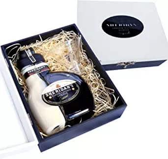 Kit Sheridans Licor 700ml + Taça 180ml + Caixa De Mdf | Amazon.com.br