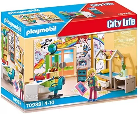 PLAYMOBIL® 70988 Teenager's Room: Amazon.de: Toys