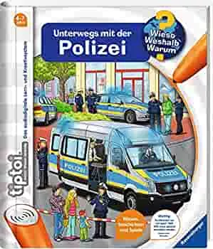 Ravensburger tiptoi Wieso? Weshalb? Warum? On the go with the police learning book: Amazon.de: Toys