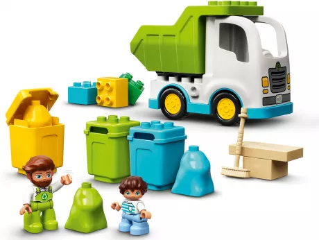 Müllabfuhr und Wertstoffhof 10945 | DUPLO® | Offiziellen LEGO® Shop DE