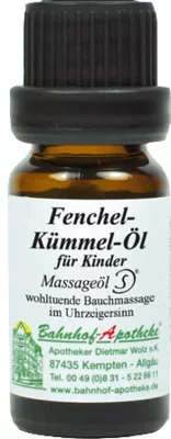 Fenchel-Kümmel-Öl für Kinder Massageöl 10 ml | online kaufen