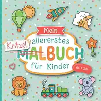 Kritzelbuch ab 1 Jahr: Liebevoll gestaltetes Malbuch für Kleinkinder ab 1 Jahr | Erstes Ausmalbuch mit großen Motiven zum Ausmalen | Förderung der Kreativität und Motorik : Raßtal, Bernd: Amazon.de: Books