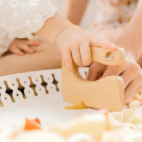 Sicheres Holz KinderMesser zum Kochen Montessori Messer - Etsy.de
