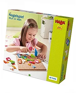 Nagelspiel Muh und Mäh in bunt kaufen | tausendkind.de