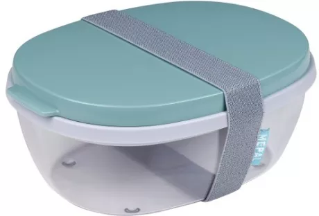 Salatbox Ellipse - Nordic green | Mepal