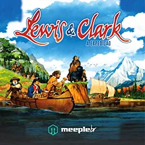Jogo de Tabuleiro Lewis & Clark: A Expedição, Meeple BR | Amazon.com.br