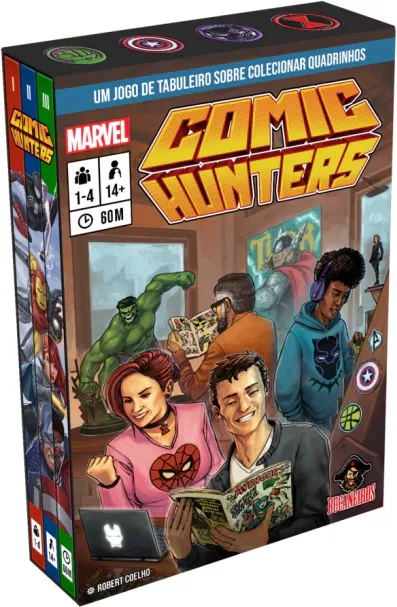 Marvel Comic Hunters - Caixinha Boardgames