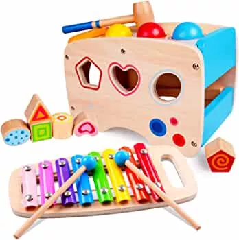 Rolimate Xylophone and Hammer Toy