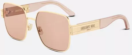 DiorSignature S4U Nude Square Sunglasses | DIOR