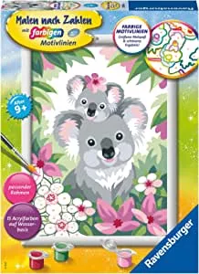 Ravensburger 28984 Paint by Numbers - Cute Koalas - For Children Aged 9 Years and Above: Amazon.de: Toys