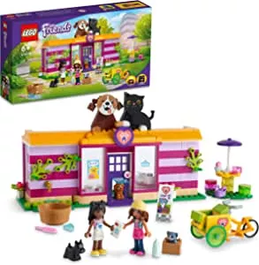 LEGO 41699 Friends Tieradoptionscafé, Heartlake City Spielset mit Tieren und Mini-Puppen zur Rettung der Tiere, Spielzeug ab 6 Jahre: Amazon.de: Toys
