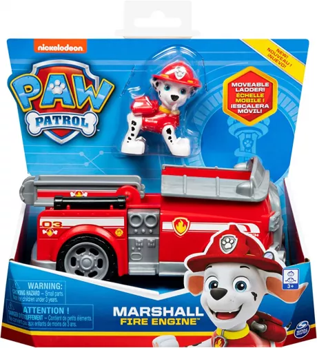 Paw Patrol Feuerwehr-Fahrzeug mit Marshall-Figur