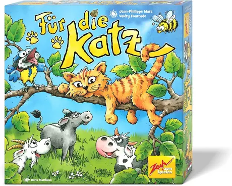 Zoch 601105158 Für die Katz – das lustige Teamwork-Geschicklichkeitsspiel mit verbundenen Augen, 2 bis 5 Spieler, für Kinder ab 4 Jahren: Amazon.de: Spielzeug