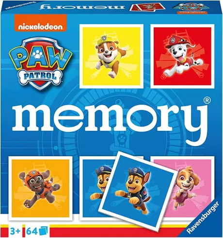 Ravensburger Paw Patrol memory - 20887 - Spieleklassiker für alle Fans der TV-Serie Paw Patrol, Merkspiel für 2-8 Spieler ab 3 Jahren: Amazon.de: Spielzeug
