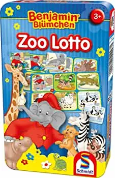 Schmidt Spiele 51447 Benjamin Blümchen, Zoo Lotto, Reisespiel: Amazon.de: Spielzeug