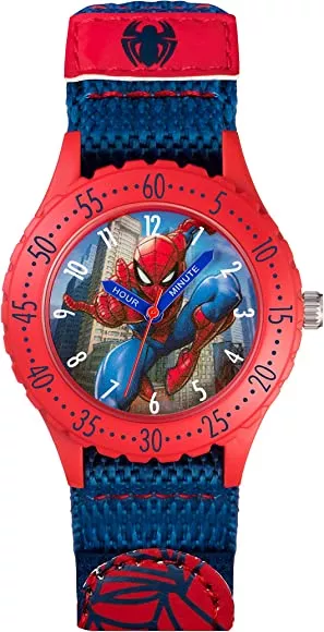 Spiderman Kinder analog Quarz Uhr SPD3495 : Amazon.de: Fashion