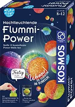 Kosmos 654108 Fun Science - Nachtleuchtende Flummi-Power, Stelle 20 kunterbunte Power-Bälle her, Experimentierset für Einsteiger: Experimentierkasten, ‎29 x 19.5 x 6.4 cm: Amazon.de: Spielzeug