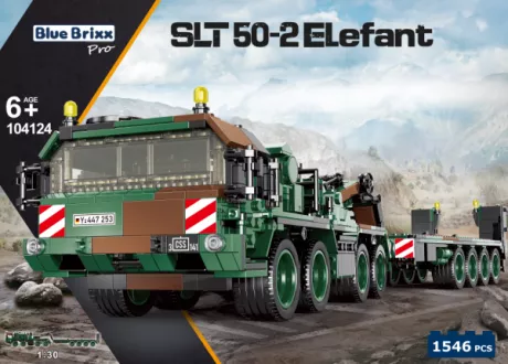 BlueBrixx - Sets - 104124 - SLT 50-2 Elephant, Bundeswehr