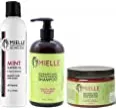 Rosemary Mint Stärkende Haarmaske & Rosemary Mint Stärkendes Shampoo & Avocado Feuchtigkeitsspendende Haarmilch von Mielle Organics