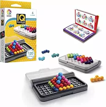 Smart Games SG455 IQ Puzzle Pro Skill Travel Game Brain Training Game (English Language Not Guaranteed): Amazon.de: Toys