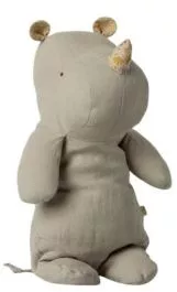 Maileg safari friends medium rhino - Kuscheltier Maileg - GRATIS VERSAND