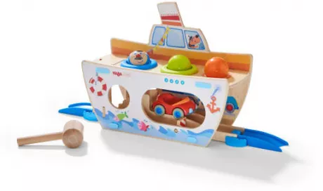 Kullerbü - Klopfbank Schiff ahoi HABA 304816 online kaufen » JAKO-O