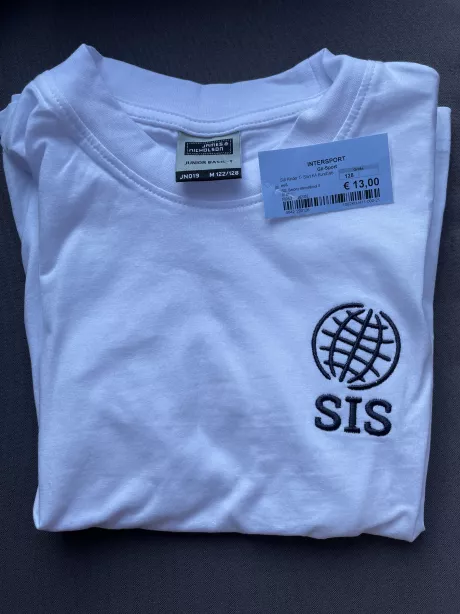 Shirt kurz weiß