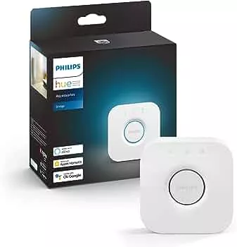 Philips Hue Bridge, zentrales intelligentes Steuerelement des Hue Systems, Steuerung von unterwegs, einfach selbst installieren, Weiß : Amazon.de: Küche, Haushalt & Wohnen