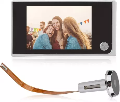 Digitaler Türspion Kamera 3.5" Türspion Digital LCD Startseite Visuelle Türklingel, 120 ° Peephole Viewer Visuelle Überwachung Elektronische Cat Eyes Einfach zu installieren : Amazon.de: Baumarkt