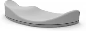 Moniss Mouse Pad de silicone Apoio de pulso para ratos Descanso de pulso ergonômico e tridimensional Design de superfície tridimensional e adequado para a pele Bloco de pulso de movimento suave cinza | Amazon.com.br