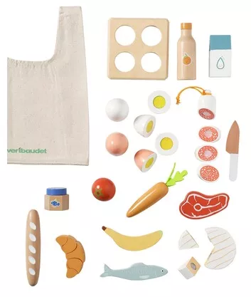 Vertbaudet Kinder Lebensmittel-Spielset aus Holz FSC® online kaufen | baby-walz