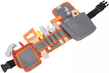 New Classic Toys Werkzeuggürtel-Spielset, orange