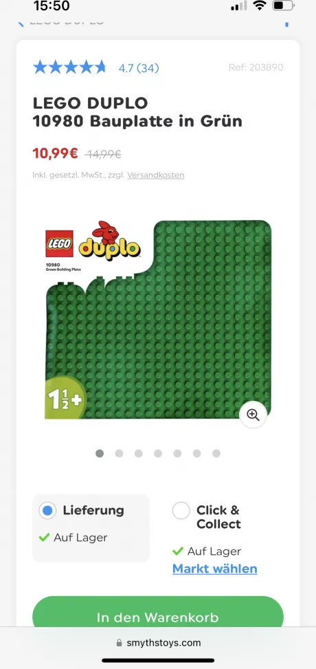 Lego Bauplatte