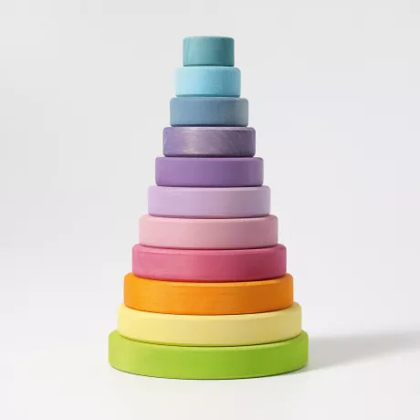 Scheibenturm pastell von Grimm's Spiel und Holz Design
