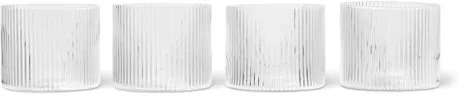 BLOCKIERT!!! Ripple Gläser (4er-Set) von ferm Living | Connox