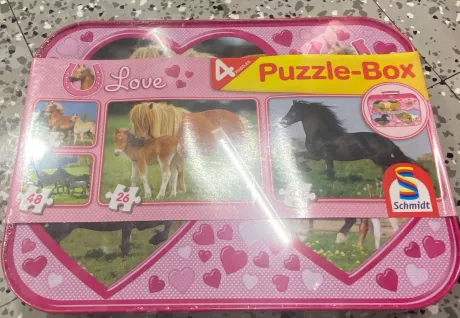 Pferde Puzzle Box